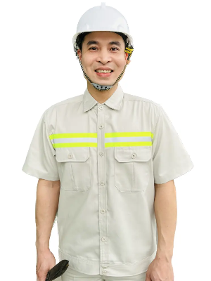 夏季工地工作服定制加反光條工裝定制勞保安全服定制 派登服飾