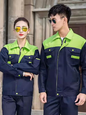 工廠長袖安全服定制專業(yè)工作服套裝定制廠家量大從優(yōu) 派登服飾